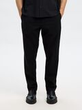 Selected 190 REGULAR FIT TAPERED FIT BROEK, Black, highres - 16094570_Black_003.jpg