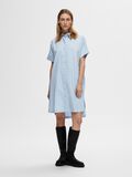 Selected COTTON SHIRT DRESS, Cashmere Blue, highres - 16092160_CashmereBlue_005.jpg