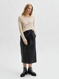 Selected STRIPED LONG-SLEEVED T-SHIRT, Tannin, highres - 16065930_Tannin_663046_005.jpg