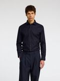 Selected 100% COTTON SLIM FIT SHIRT, Sky Captain, highres - 16096543_SkyCaptain_003.jpg
