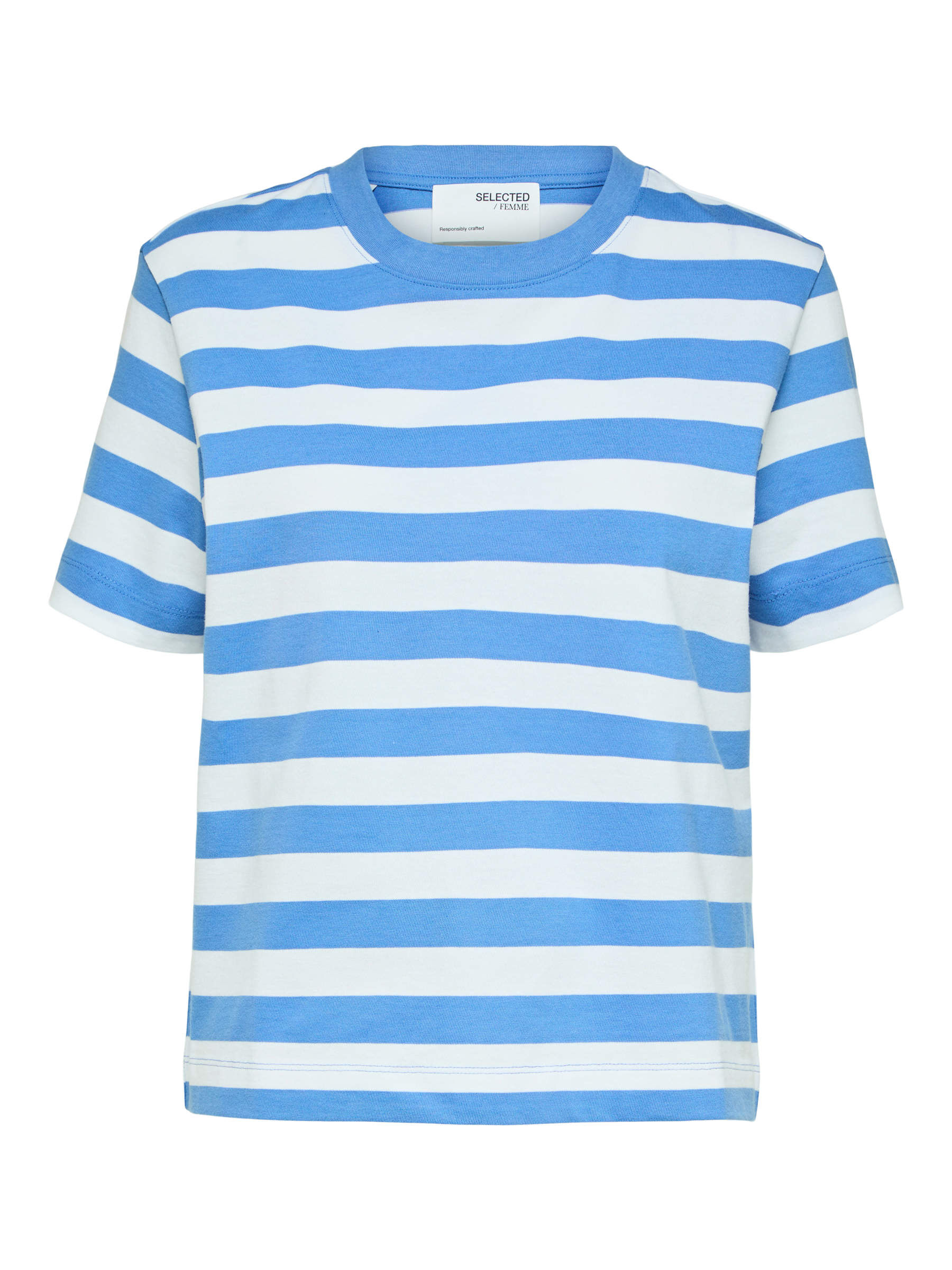 Blue striped cheap t shirt