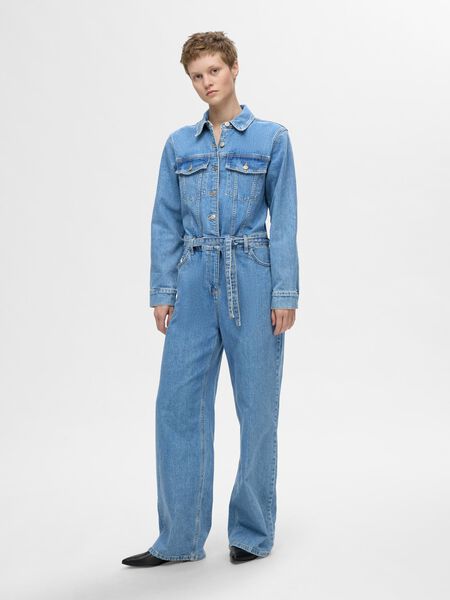 Selected DENIM COMBINAISON, Light Blue Denim, highres - 16094801_LightBlueDenim_003.jpg