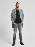 Selected 6267 - SUPER STRETCH GREY SLIM FIT JEANS, Light Grey Denim, highres - 16078305_LightGreyDenim_005.jpg