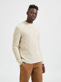 Selected ZOPFSTRICK STRICKPULLOVER, Oatmeal, highres - 16086686_Oatmeal_003.jpg