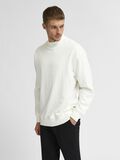 Selected LOOSE FIT ORGANIC COTTON 380G SWEATSHIRT, Egret, highres - 16077367_Egret_003.jpg