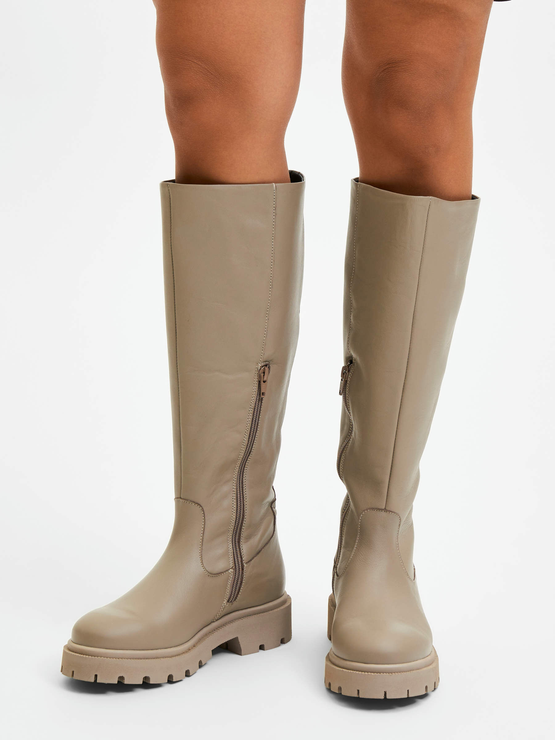 LANG BOOTS (Beige) | Selected®