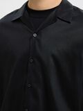 Selected PRINTET KORTÆRMET SKJORTE, Black, highres - 16093915_Black_006.jpg