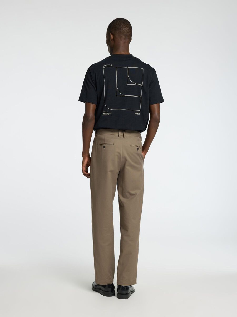 Selected 190 REGULAR TAPERED FIT BROEK, Morel, highres - 16095630_Morel_004.jpg