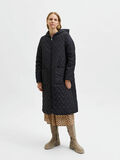 Selected LONG QUILTED JACKET, Black, highres - 16079161_Black_005.jpg