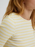 Selected STRIBET LANGÆRMET T-SHIRT, Double Cream, highres - 16077379_DoubleCream_820709_006.jpg