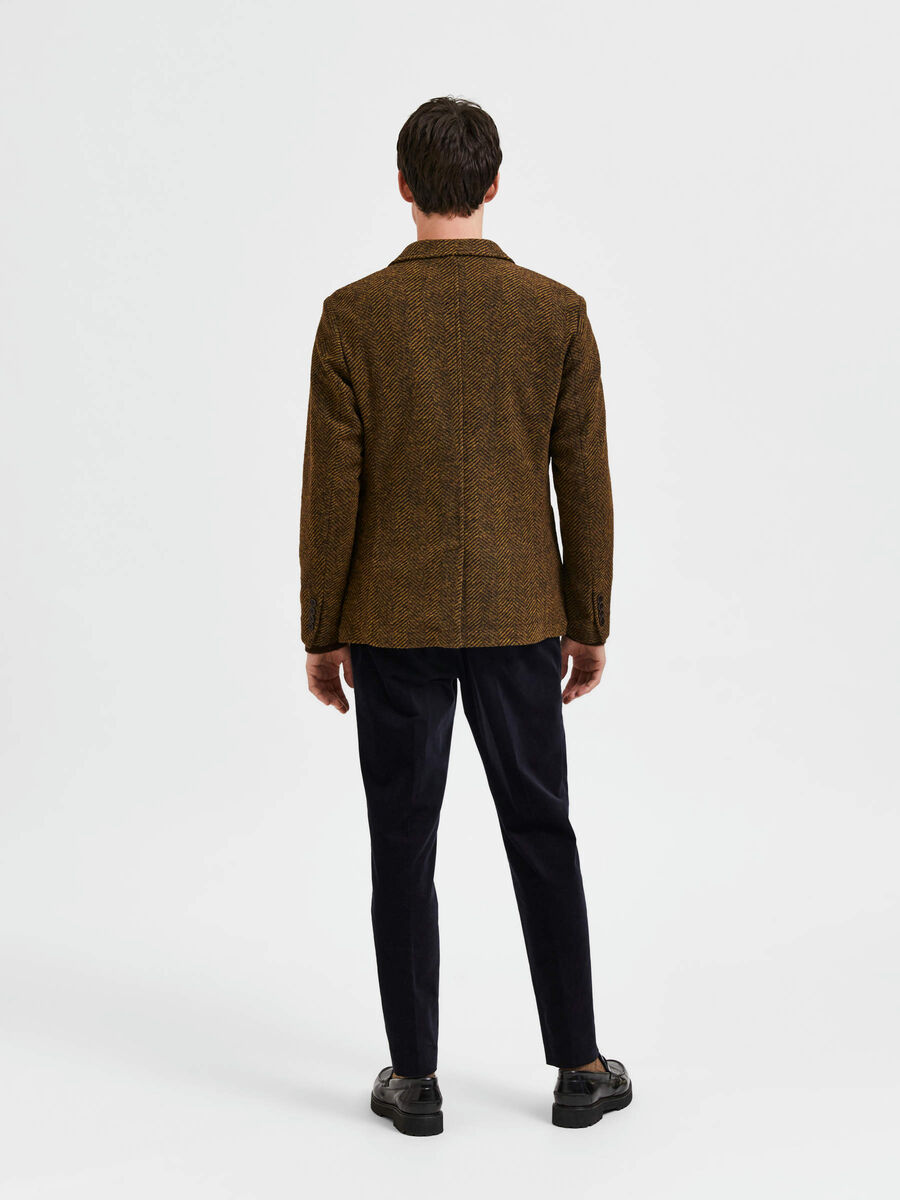 Selected VÆVET BLAZER, Buckthorn Brown, highres - 16086778_BuckthornBrown_969278_004.jpg