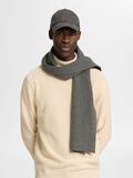 Selected 100% MERINOWOLL SCHAL, Medium Grey Melange, highres - 16094980_MediumGreyMelange_004.jpg