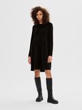 Selected LONG-SLEEVED MINI DRESS, Black, highres - 16094656_Black_005.jpg