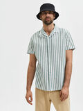 Selected RELAXED SHORT SLEEVED SHIRT, Dark Ivy, highres - 16079055_DarkIvy_847434_008.jpg