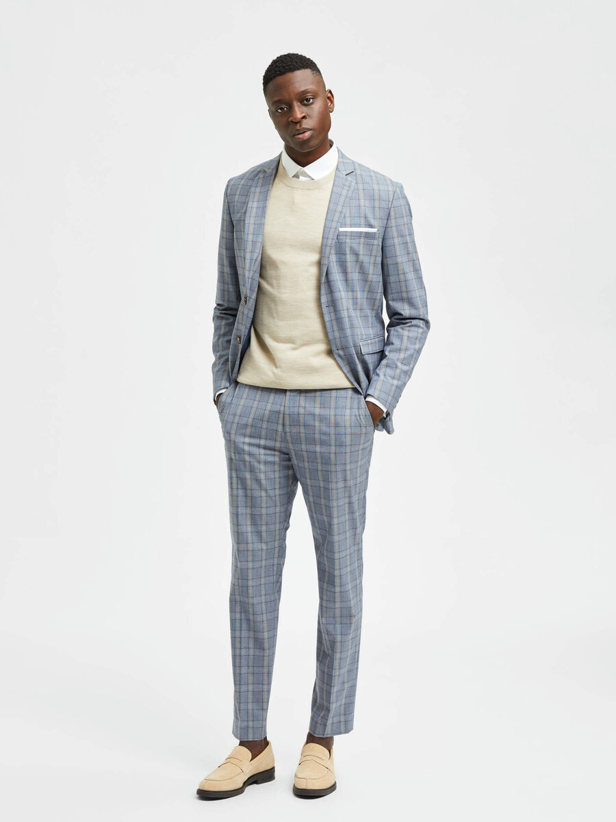 Selected CHECKED TROUSERS, Light Blue, highres - 16083642_LightBlue_915340_005.jpg