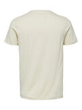 Selected EKOLOGISK BOMULL - T-SHIRT, Bone White, highres - 16069090_BoneWhite_002.jpg