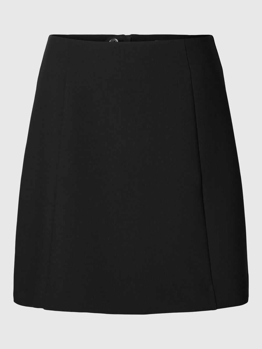 Selected SKRÆDDERSYEDE MININEDERDEL, Black, highres - 16083885_Black_001.jpg