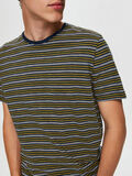 Selected STRIPED ORGANIC COTTON - T-SHIRT, Dark Sapphire, highres - 16074539_DarkSapphire_006.jpg