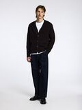 Selected RELAXED FIT WOOL BLEND CARDIGAN, Chocolate Torte, highres - 16095620_ChocolateTorte_005.jpg