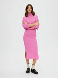 Selected KNITTED MIDI SKIRT, Cyclamen, highres - 16088341_Cyclamen_005.jpg