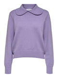 Selected LONG SLEEVED KNITTED JUMPER, Violet Tulip, highres - 16083797_VioletTulip_001.jpg