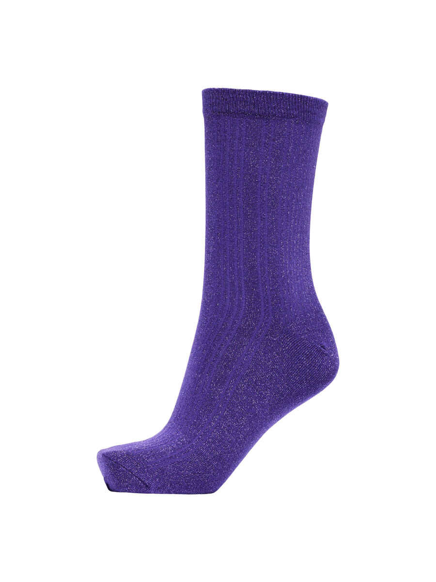 Selected GLITZERRIPP SOCKEN, Acai, highres - 16073184_Acai_001.jpg