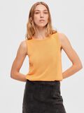 Selected KNITTED TANK TOP, Papaya, highres - 16073273_Papaya_008.jpg