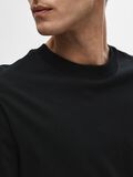 Selected RELAXED FIT KURZARM T-SHIRT, Black, highres - 16077385_Black_006.jpg