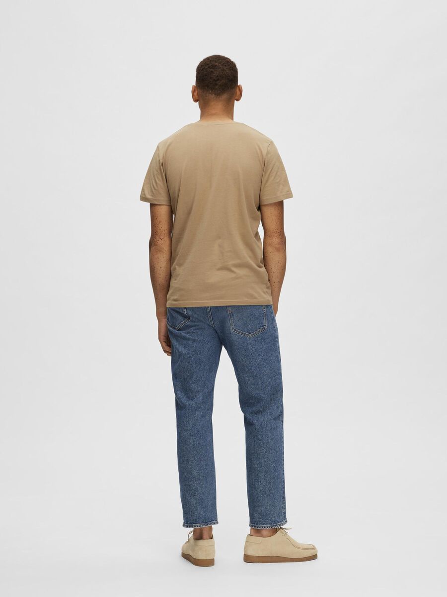 Selected RELAXED T-SHIRT, Kelp, highres - 16087842_Kelp_004.jpg