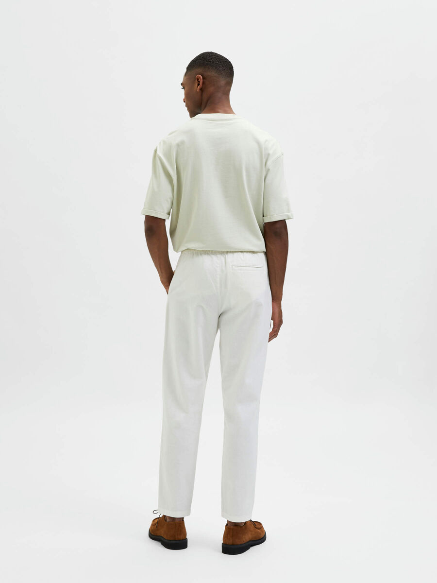 Selected LINEN BLEND TROUSERS, Cloud Dancer, highres - 16083584_CloudDancer_004.jpg