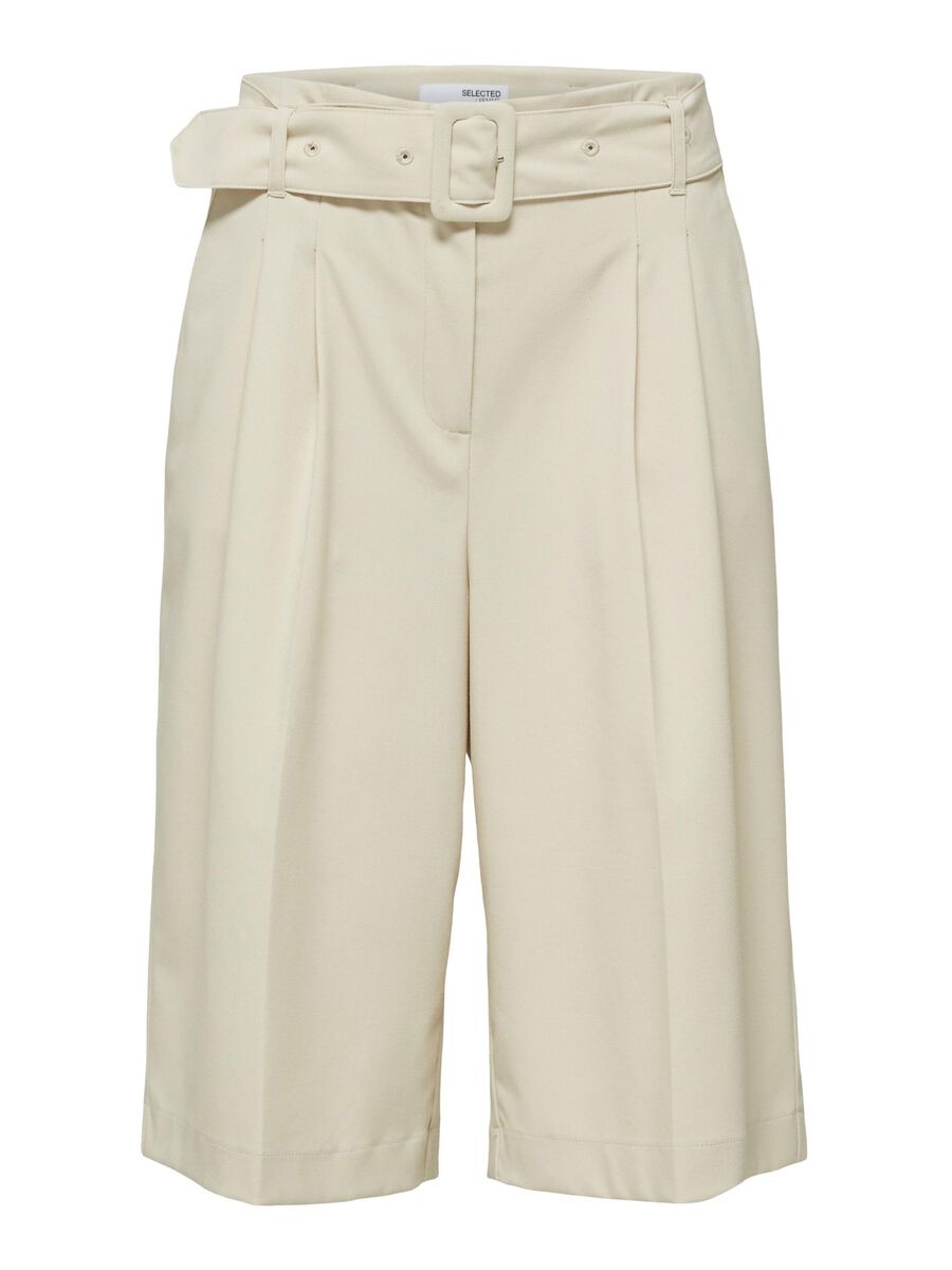 Selected TAILORED BERMUDA MET RIEM SHORTS, Birch, highres - 16080283_Birch_001.jpg