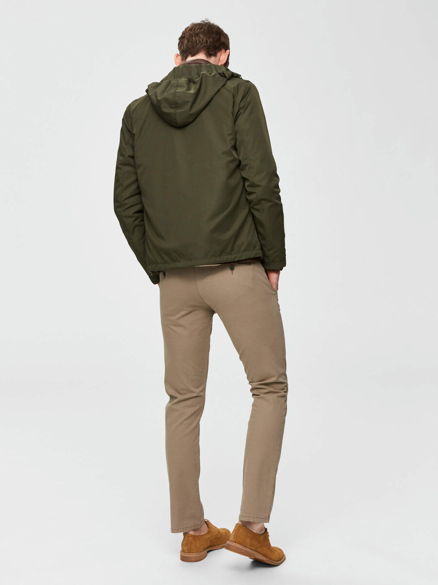 Selected SLHPARIS REGULAR FIT - CHINOS, Greige, highres - 16048101_Greige_004.jpg