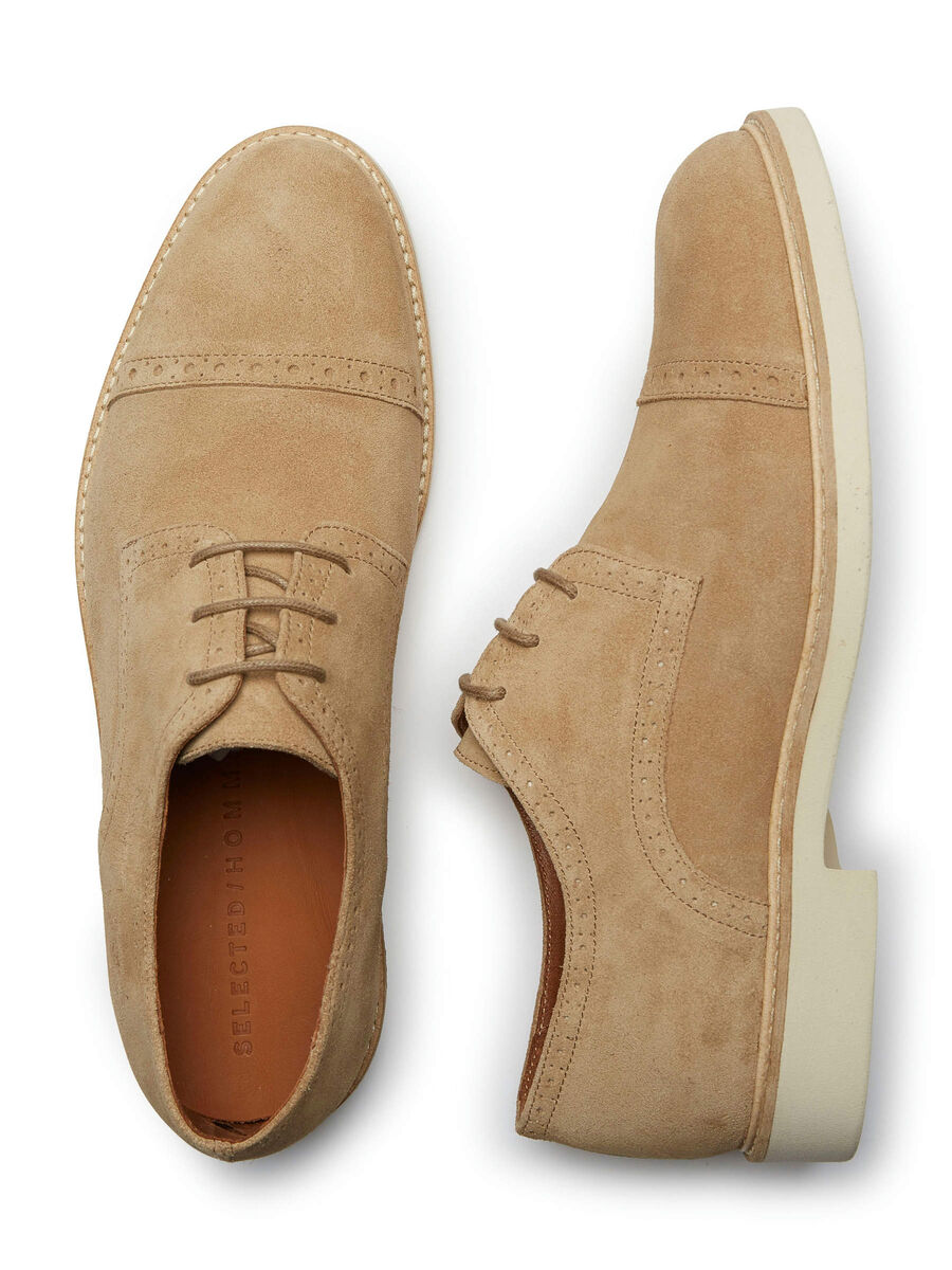 Selected SUEDE - SHOES, Sand, highres - 16055226_Sand_005.jpg