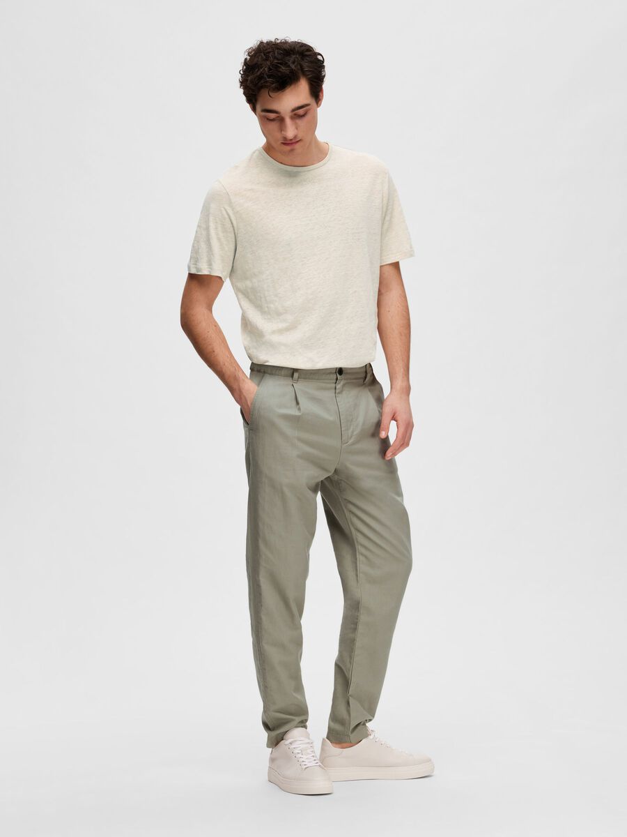 Selected TAPERED CHINOS, Vetiver, highres - 16089420_Vetiver_005.jpg