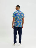 Selected TEJIDO ESTAMPADO CAMISA, Bright Cobalt, highres - 16084700_BrightCobalt_932005_004.jpg