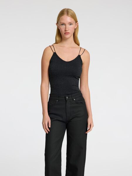 Selected GLITTER BODYSUIT, Black, highres - 16087780_Black_1086474_003.jpg