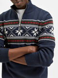 Selected STAR PRINTED KNITTED PULLOVER, Sky Captain, highres - 16082948_SkyCaptain_906268_006.jpg