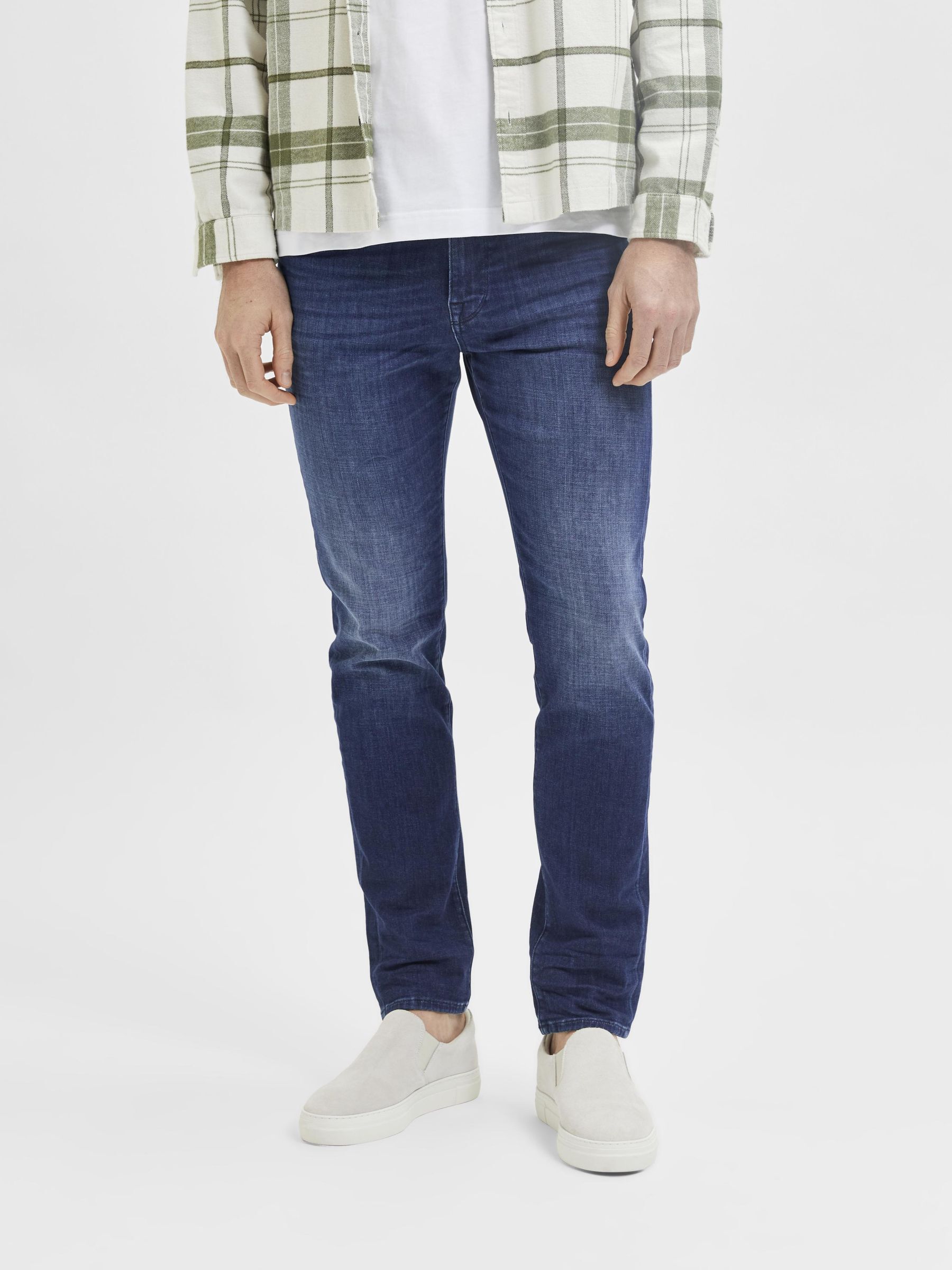 Men's Slim Fit Jeans | Black, Grey \u0026 More | SELECTED HOMME