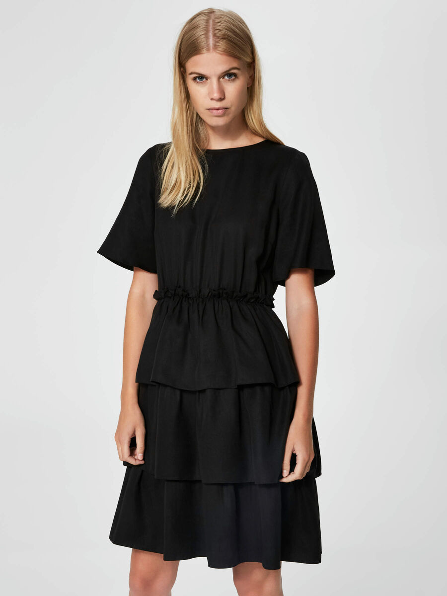 Selected ÉPAISSEUR MINI-ROBE, Black, highres - 16063034_Black_003.jpg