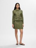Selected MINI LINEN BLEND WRAP SKIRT, Olivine, highres - 16093812_Olivine_005.jpg