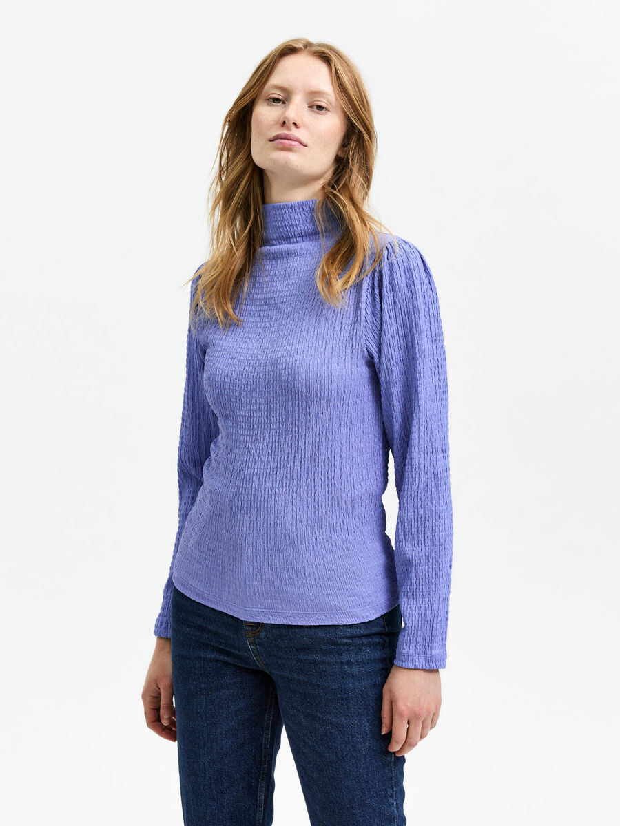 Selected LONG SLEEVED TOP, Jacaranda, highres - 16085690_Jacaranda_003.jpg