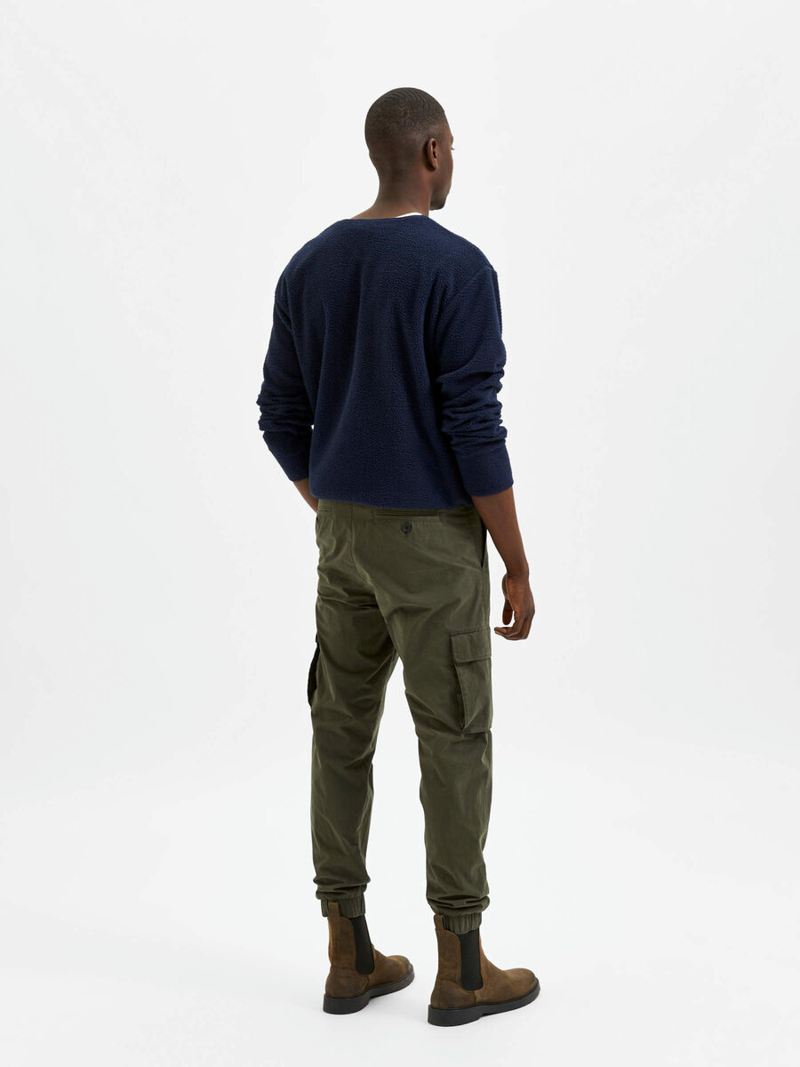 Selected CARGO TROUSERS, Rosin, highres - 16081524_Rosin_004.jpg