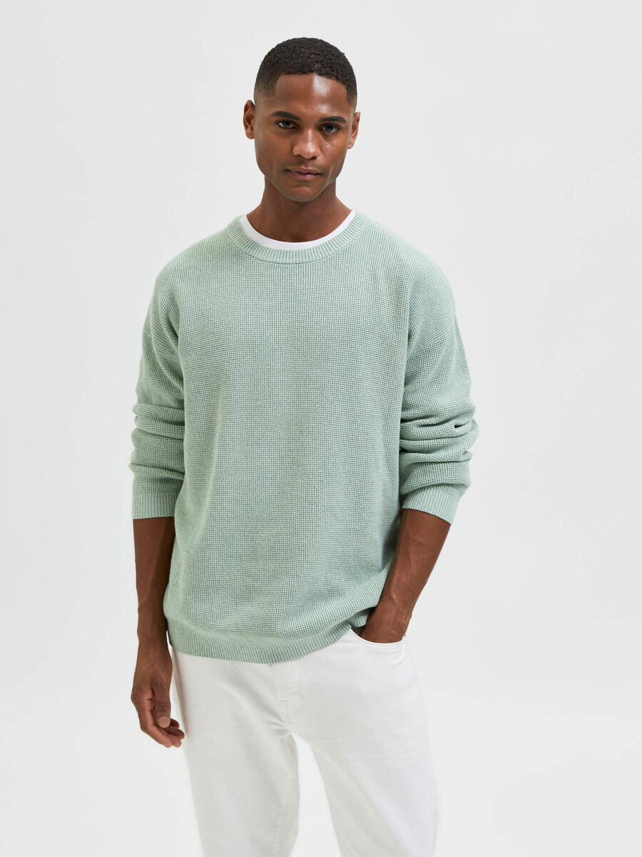 Selected LANGARM- STRICKPULLOVER, Almost Aqua, highres - 16084194_AlmostAqua_925115_003.jpg