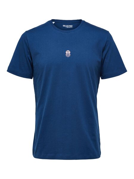 Selected T-SHIRT, Insignia Blue, highres - 16084685_InsigniaBlue_001.jpg