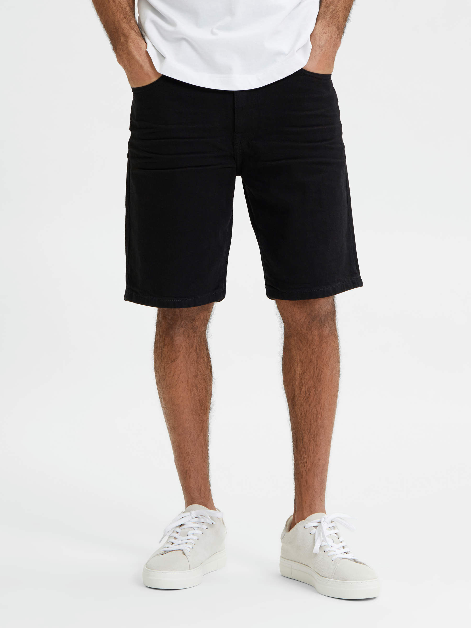 COMFORT STRETCH SHORTS Black SELECTED HOMME