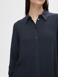 Selected VISCOSE BLEND SHIRT, Dark Sapphire, highres - 16082298_DarkSapphire_006.jpg