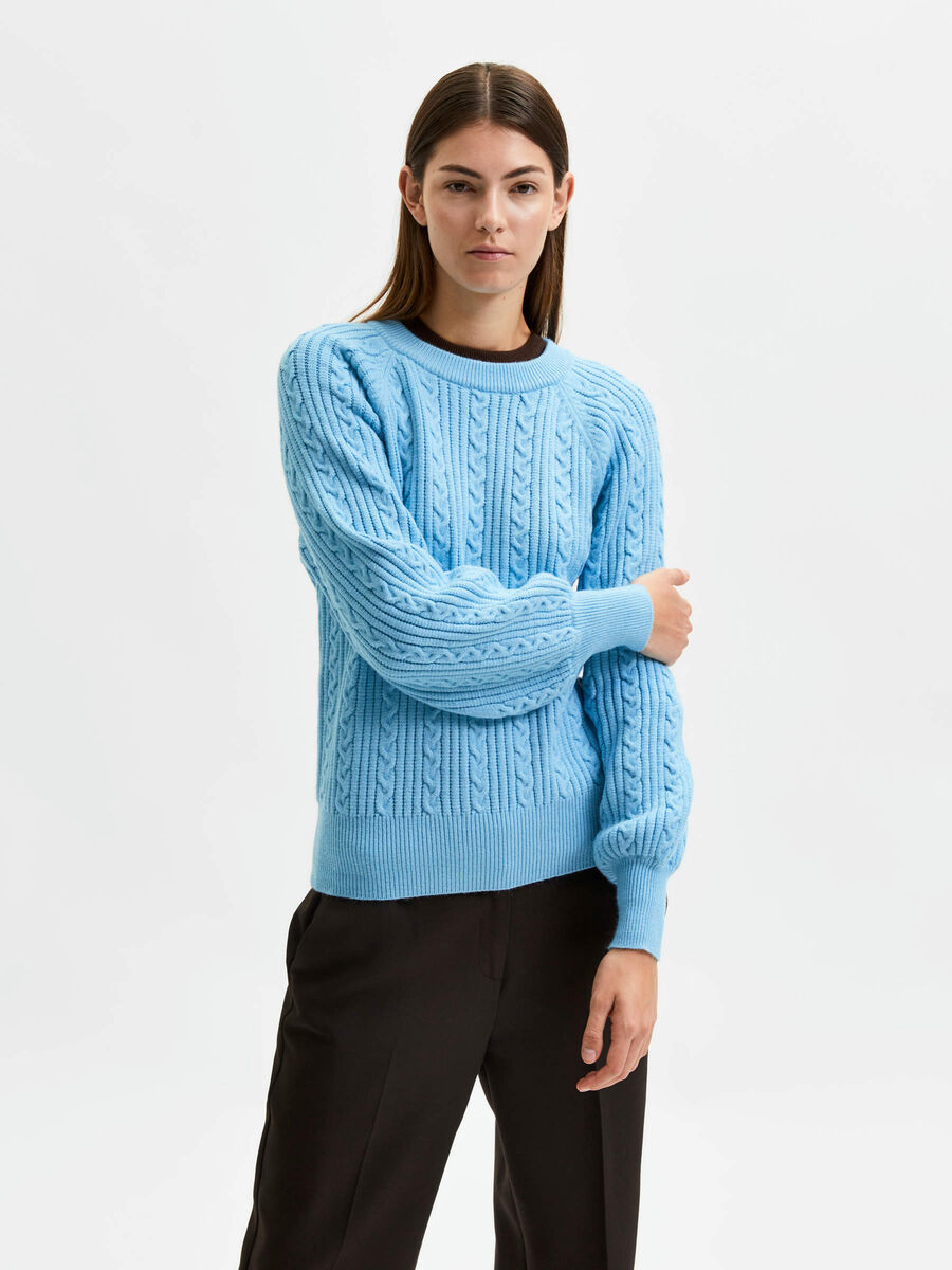 Selected CABLE KNIT JUMPER, Alaskan Blue, highres - 16081534_AlaskanBlue_003.jpg
