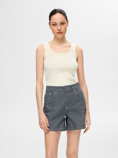 Selected RIBBED KNITTED  TANK TOP, Birch, highres - 16093963_Birch_003.jpg
