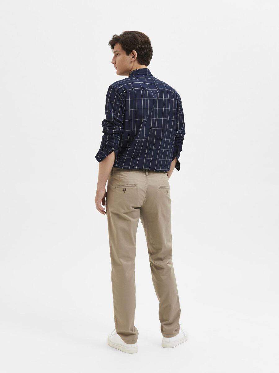 Selected 175 SLIM FIT CHINOS, Greige, highres - 16087663_Greige_004.jpg