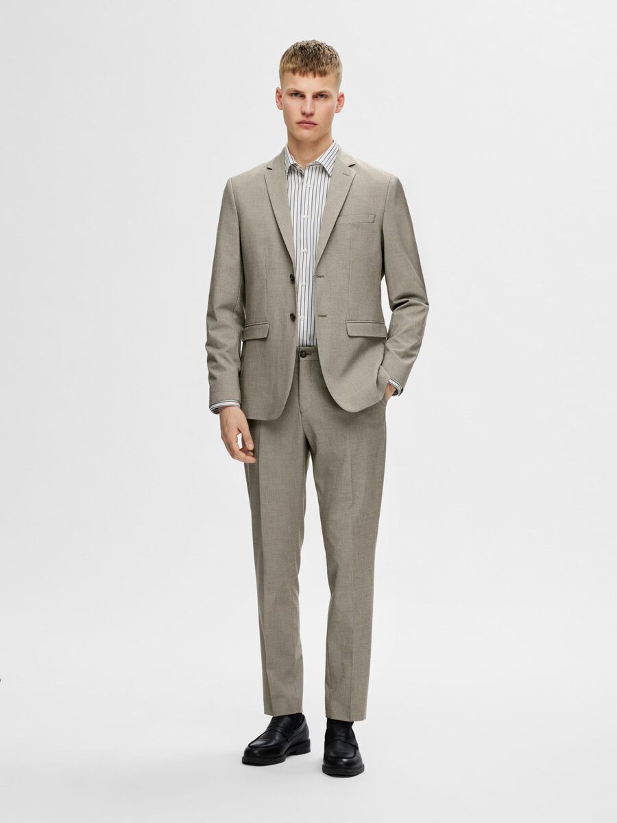 Selected SLIM FIT SUIT TROUSERS, Brownie, highres - 16093867_Brownie_1105639_005.jpg